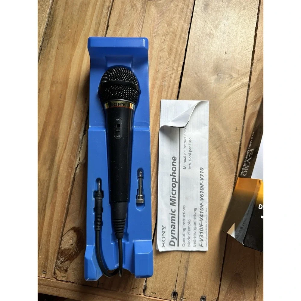 SONY‎ Japan-Dynamic Microphone mono / vocal  3M F-V310